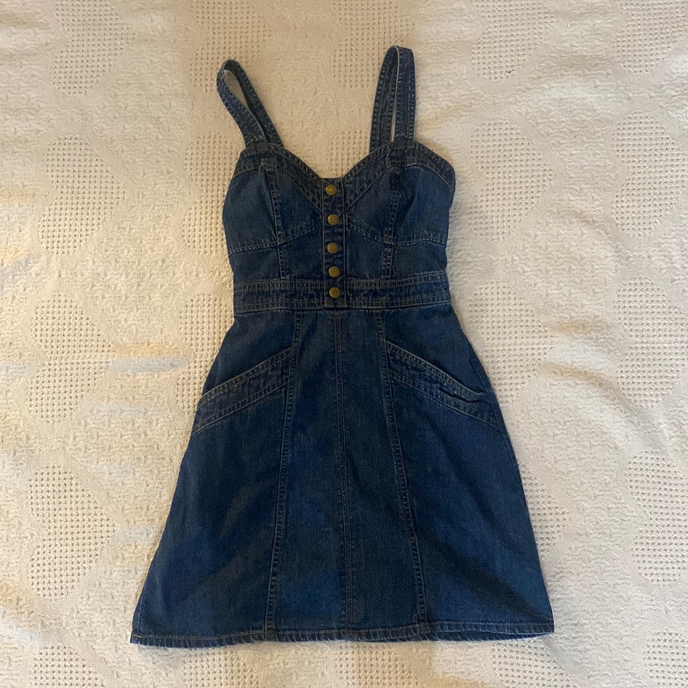 Denim dress XS